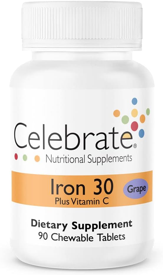 Celebrate_Vitaminas_Ferro_30mg_e_Vitamina_C_60mg_90_unidades